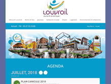 Tablet Screenshot of louvroil.fr